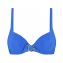 Cyell Badmode Wavy Blue Vorgeformtes Bikini Oberteil