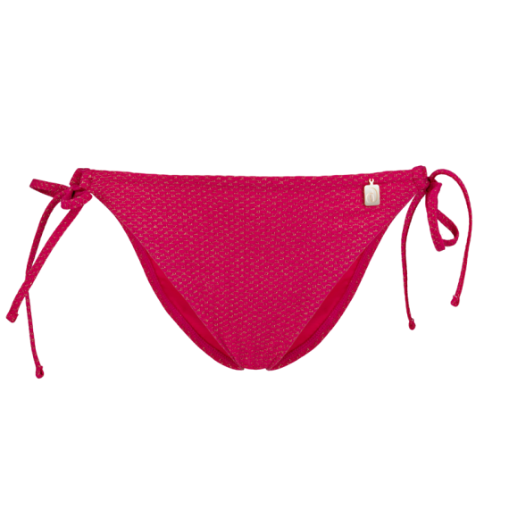 Annadiva mit Annadiva Hose Seitlichen Sunset Swim Bikini - Bändern Cerise